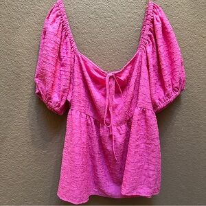 Chic Fuchsia Women's Blouse
